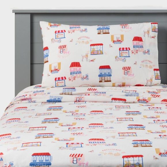 Pillowfort Other - Full Kids' Patisserie Cotton Sheet Set - Pillowfort
